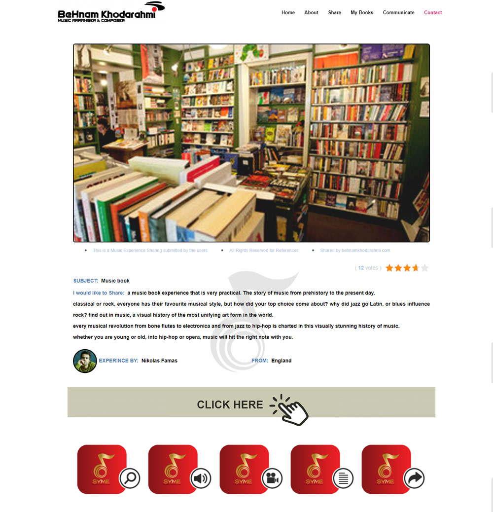 سایت Behnam Khodarahmi